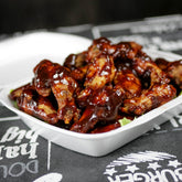 BBQ Wings with Fries